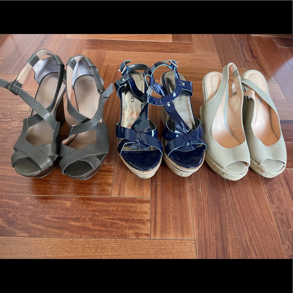 Vintage Women’s Wedge Bundle - Women’s shoes 37 - 38 - 39